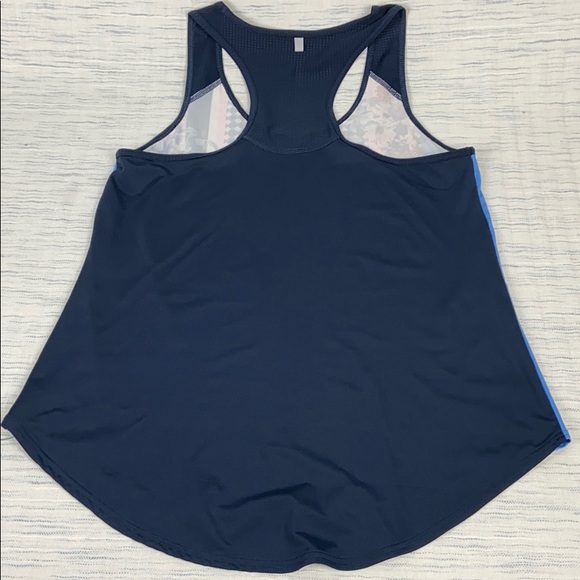 Fila Sport checkered floral Racerback tank - Picture 3 of 4